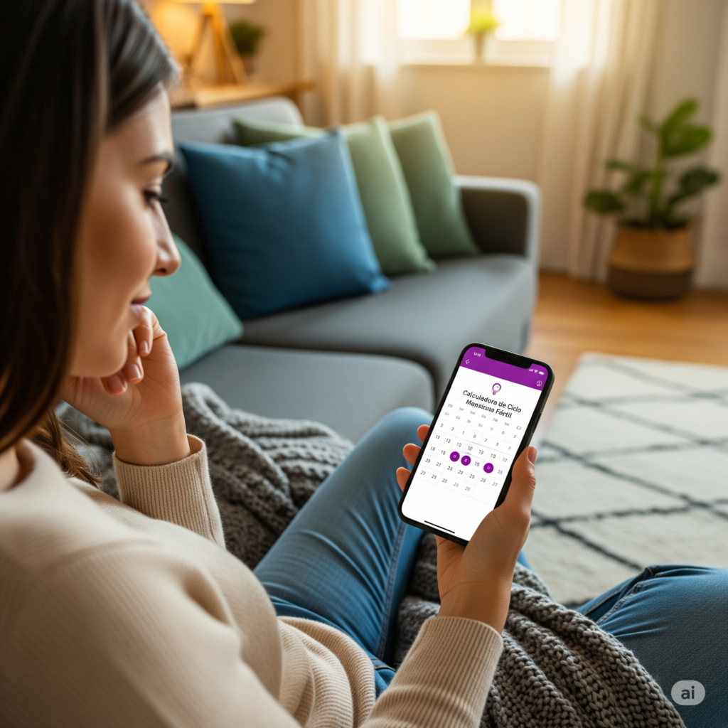 Acompanhando-o-Ciclo-Menstrual-no-Smartphone-1024x1024 Calculadora de Ciclo Menstrual e Período Fértil